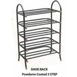 Shoe Rack Powder Coated 5 Step