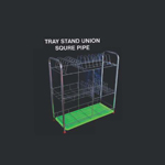 Tray Stand Union Square Pipe